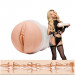 Мастурбатор вагина в колбе, киберкожа Fleshlight Girls Kenzie Reeves Cream Puff, бежевый