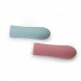 Мини-вибратор для клитора рельефный Sweet Em Velvet Lure, 10 режимов вибрации, голубой