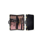 Набор для БДСМ в чемодане, 10 предметов Temptasia Safe Word Bondage Kit With Suitcase Black