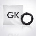 Набір ерекційних кілець з намистинами Get Lock Cock Rings, чорні, 10 шт.