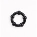 Набір ерекційних кілець з намистинами Get Lock Cock Rings, чорні, 10 шт.