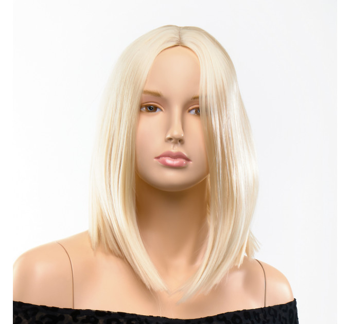 Парик боб каре Fetish Hair светлый блонд, 30 см