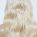 Парик длинный вьющийся с челкой Fetish Hair светлый блонд, 60 см