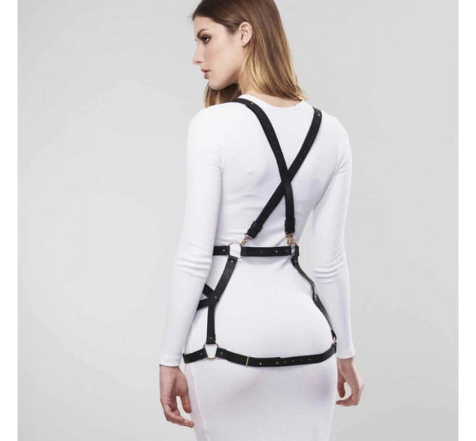 Портупея женская Bijoux Indiscrets Arrow Dress Harness Black