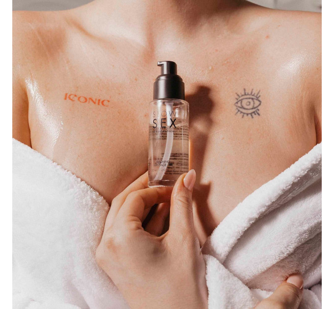 Разогревающее съедобное массажное масло WARMING MASSAGE OIL Slow Sex Bijoux Indiscrets
