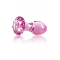 Стеклянная пробка NS Novelties CRYSTAL GEM PINK