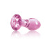 Стеклянная пробка NS Novelties CRYSTAL GEM PINK