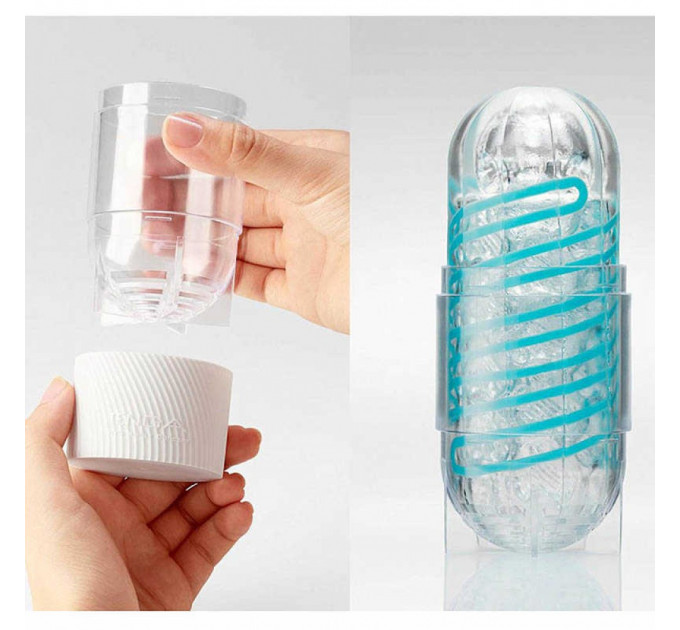 Mастурбатор спиральный 01 Tenga Spinner Masturbator Tetra 13х4.5 см