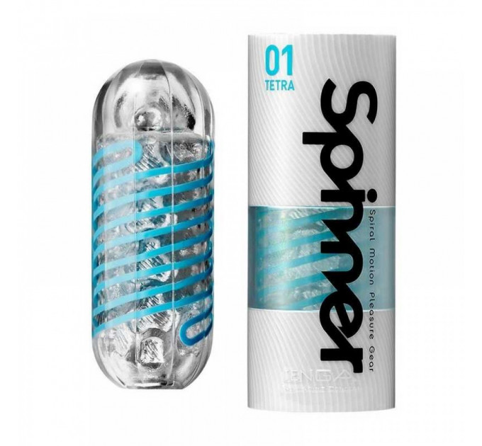 Mастурбатор спиральный 01 Tenga Spinner Masturbator Tetra 13х4.5 см