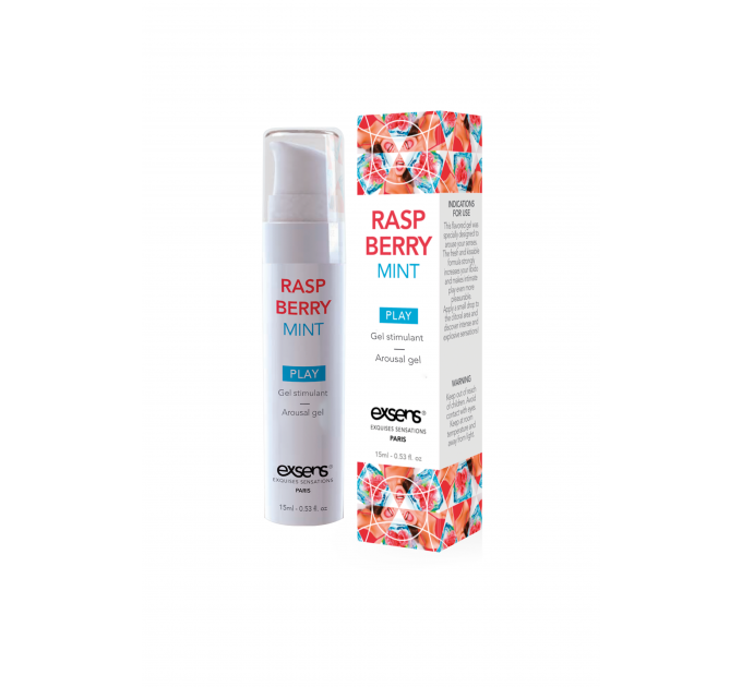 Возбуждающий гель EXSENS AROUSAL GEL RASPBERRY MINT 15ML