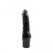 Вибратор реалистичный Chisa Rubicon Vibrating Naughty Cock, черный