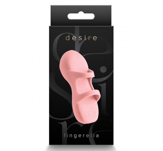 Вибратор на палец NS Novelties Desire Fingerella, розовый