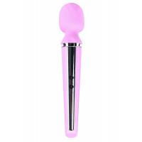 Вібро-мікрофон Massager Genius USB Розовий 10 Function
