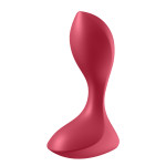 Анатомічна анальна пробка із вібрацією Satisfyer Backdoor Lover Red