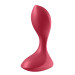 Анатомічна анальна пробка із вібрацією Satisfyer Backdoor Lover Red
