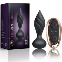Анальна вібропробка Rocks Off Petite Sensations-Desire, чорна