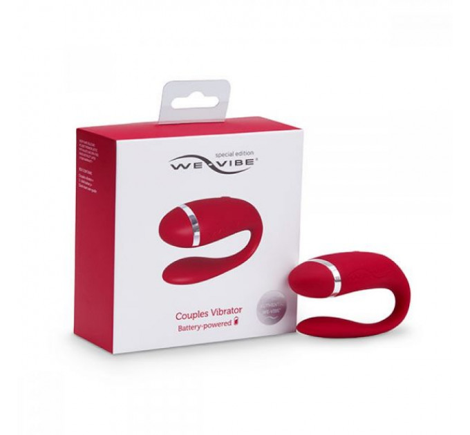 Вібромасажер для пар WE-VIBE Special Edition, Червоний