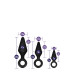 Набор анальных пробок LUXE WEARABLE NIGHT RIMMER KIT BLACK