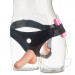Страпон з пробкою і вібрацією Wearable Dicephalous Solid Dildo