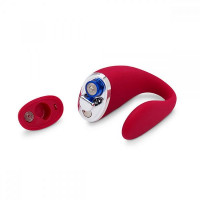 Вібромасажер для пар WE-VIBE Special Edition, Червоний
