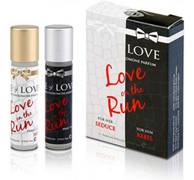 Духи для жінок і чоловіків NA EOL PHR Body Mini rollon SET 5ml Male REBE