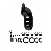 Пояс вірності ManCage 06 Chastity Cage чорний