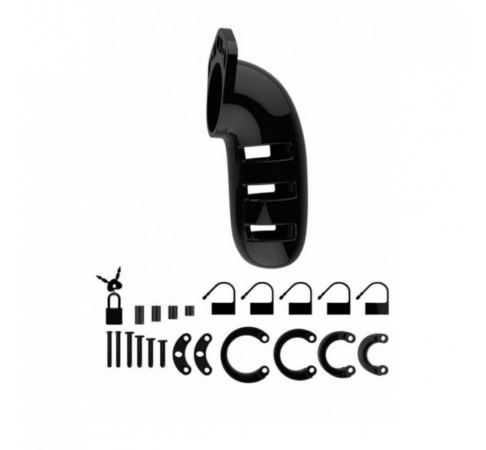 Пояс верности ManCage 06 Chastity Cage черный