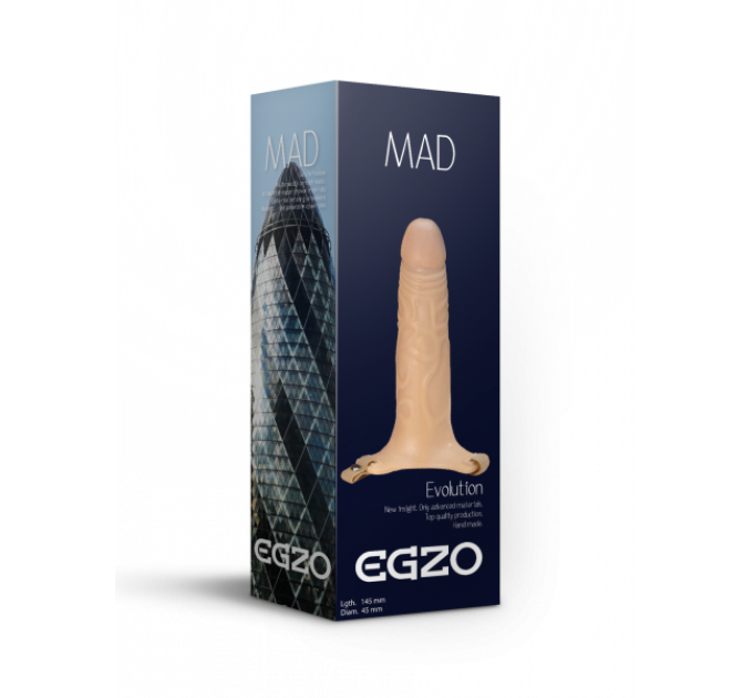 Фаллопротез поясной EGZO 14,58см*4,5см