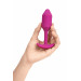 Анальна пробка з вібрацією Snug Plug 2 B-Vibe, силіконова, рожева