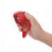 Эрекционное кольцо с электростимуляцией Foxshow – Vibrator – Silicone Ring Red USB