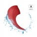 Эрекционное кольцо с электростимуляцией Foxshow – Vibrator – Silicone Ring Red USB