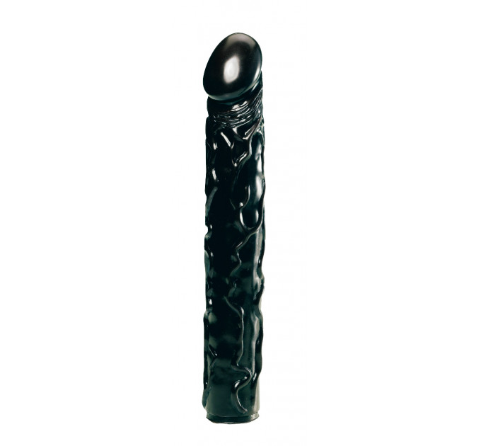 Фалоімітатор чорний BIG BONANZA 13 BLACK BUTT PLUG