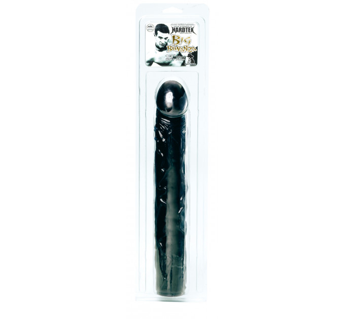 Фалоімітатор чорний BIG BONANZA 13 BLACK BUTT PLUG