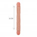 Фаллоимитатор двусторонний ToyJoy RealFeel Jr.Double Dong, бежевый