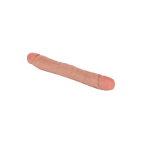 Фалоімітатор двосторонній ToyJoy RealFeel Jr.Double Dong, бежевий