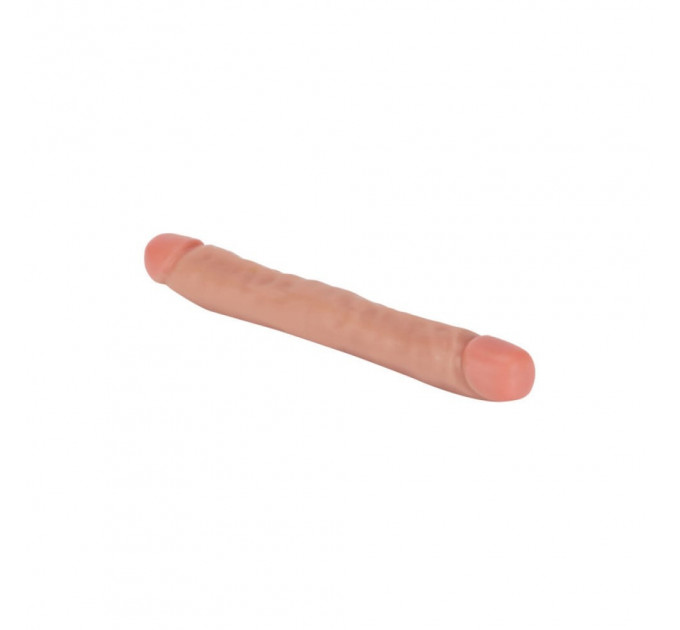 Фаллоимитатор двусторонний ToyJoy RealFeel Jr.Double Dong, бежевый
