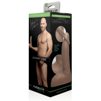 Фаллоимитатор с мошонкой, реалистичный Fleshjack Guys JOHNNY SINS DILDO, бежевый, 24.8 х 4.8 см