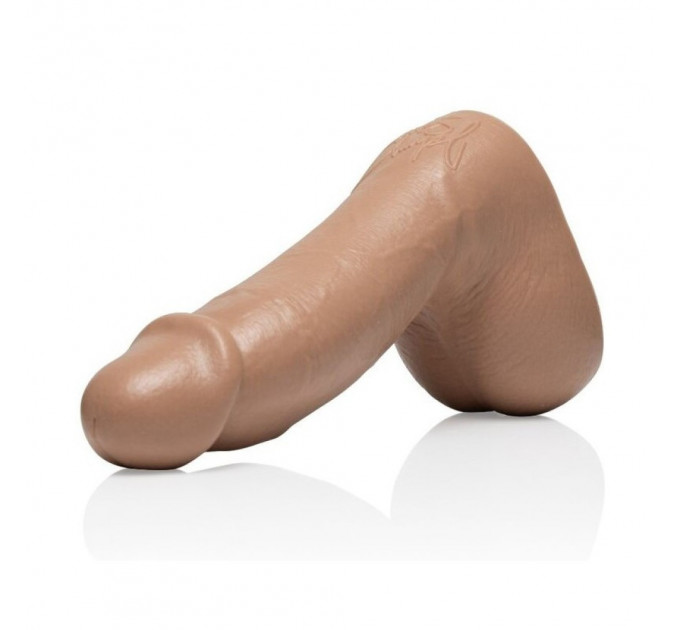 Фаллоимитатор с мошонкой, реалистичный Fleshjack Guys JOHNNY SINS DILDO, бежевый, 24.8 х 4.8 см