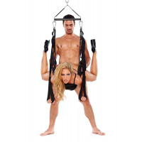 Гойдалка для сексу Whipsmart Pleasure Swing, чорний