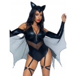 Костюм полуночной летучей мыши Leg Avenue Midnight Bat S
