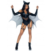 Костюм полуночной летучей мыши Leg Avenue Midnight Bat S
