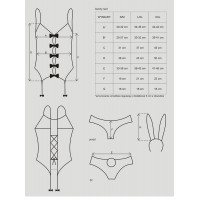 Костюм зайчика рожевий Bunny suit L/XL