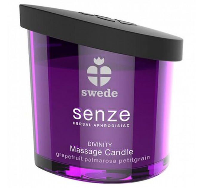 Массажная свечка с ароматом грейпфрута Swede Senze, 50 мл