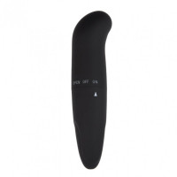 Міні-вібромасажер Chisa Hi-Basic Powerful Invigorate G-Spot для точки G, чорний