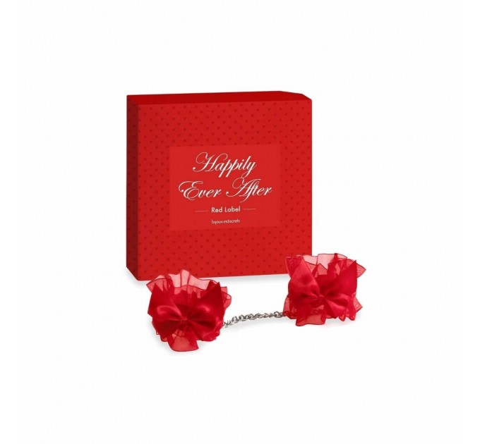 Набор аксессуаров подвязки, наручники, пэстисы Happily Ever After - RED LABELr Bijoux Indiscrets
