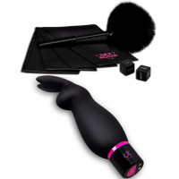 Набір аксесуарів для сексу Dream Toys Sex Room Raunchy, 6 предметів, чорний/рожевий