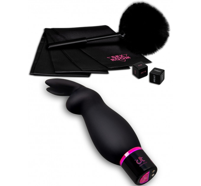 Набор девайсов для секса Dream Toys Sex Room Raunchy, 6 предметов, черный/розовый