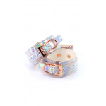 Поножи NS Novelties Cosmo Bondage Ankle Cuffs Rainbow, голографические