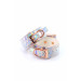 Поножи NS Novelties Cosmo Bondage Ankle Cuffs Rainbow, голографические
