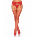 Пояс для чулок One Size Leg Avenue Roxy Rhinestone, со стразами, красный
